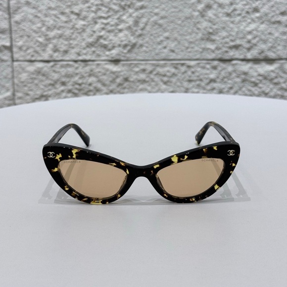 Meet the Posher Accessories - Chanel Upturned Cat-Eyed Sunglasses